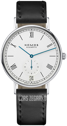 Nomos Glashütte Ludwig Biały/Skóra Ø40 mm N-271