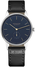 Nomos Glashütte Orion Niebieski/Skóra Ø38 mm N-388