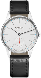 Nomos Glashütte Orion Biały/Skóra Ø36 mm N-392