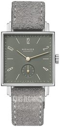 Nomos Glashütte Tetra Szary/Skóra N-445