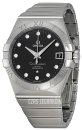 Omega Constellation Co-Axial 38mm Czarny/Stal Ø38 mm 123.10.38.21.51.001