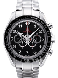 Omega Specialities Olympic Czarny/Stal Ø44 mm 321.30.44.52.01.002