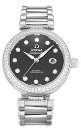 Omega De Ville Ladymatic Co-Axial 34mm Czarny/Stal Ø34 mm 425.35.34.20.51.001