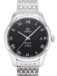 Omega De Ville Co-Axial 41mm Czarny/Stal Ø41 mm 431.10.41.21.01.001