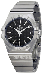 Omega Constellation Co-Axial 35mm Czarny/Stal Ø35 mm 123.10.35.20.01.002