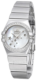 Omega Constellation Quartz 24mm Stal Ø24 mm 123.15.24.60.05.003