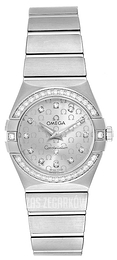 Omega Constellation Quartz 27mm Srebrny/Stal Ø27 mm 123.15.27.60.52.001