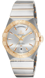 Omega Constellation Co-Axial Day-Date 38mm Srebrny/Stal Ø38 mm 123.25.38.22.02.001