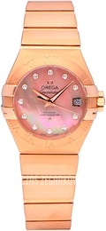 Omega Constellation Co-Axial 27mm 18 karatowe różowe złoto Ø27 mm 123.50.27.20.57.001