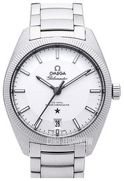 Omega Constellation Globemaster Co-Axial Chronometer 39mm Srebrny/Stal Ø39 mm 130.30.39.21.02.001