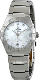 Omega Constellation Co-Axial 29Mm Biały/Stal Ø29 mm 131.10.29.20.55.001