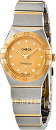 Omega Constellation Quartz 25Mm Żółte złoto/18 karatowe żółte złoto Ø25 mm 131.20.25.60.58.001