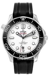 Omega Seamaster Diver 300M Biały/Guma Ø42 mm 210.32.42.20.04.001
