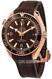 Omega Seamaster Planet Ocean 600M Brązowy/Guma Ø39.5 mm 215.63.40.20.13.001