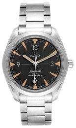 Omega Seamaster Railmaster Czarny/Stal Ø40 mm 220.10.40.20.01.001