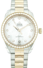 Omega Seamaster Aqua Terra 150M Biały/18 karatowe różowe złoto Ø34 mm 220.25.34.20.55.001