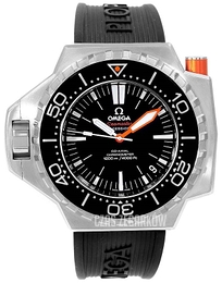 Omega Seamaster Ploprof 1200m Co-Axial 55x48mm Czarny/Guma 55x48 mm 224.32.55.21.01.001