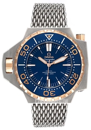Omega Seamaster Ploprof 1200m Co-Axial Master Chronometer 55x48mm Niebieski/Tytan Ø55 mm 227.60.55.21.03.001