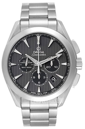 Omega Seamaster Aqua Terra 150m Co-Axial Chronograph 44mm Szary/Stal Ø44 mm 231.10.44.50.06.001