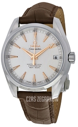 Omega Seamaster Aqua Terra 150m Master Co-Axial 38.5mm Srebrny/Skóra Ø38.5 mm 231.13.39.21.02.003