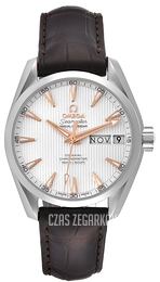 Omega Seamaster Aqua Terra 150m Co-Axial Annual Calendar 38.5mm Beżowy/Skóra Ø38.5 mm 231.13.39.22.02.001