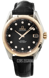 Omega Seamaster Aqua Terra 150m Co-Axial 38.5mm Czarny/Skóra Ø38.5 mm 231.23.39.21.51.001