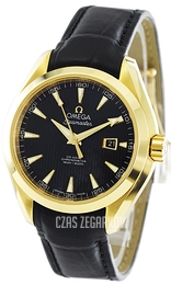 Omega Seamaster Aqua Terra 150m Co-Axial 34mm Czarny/Skóra Ø34 mm 231.53.34.20.01.001