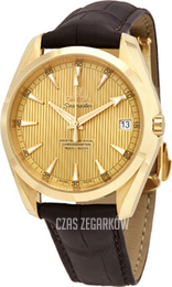 Omega Seamaster Aqua Terra 150m Master Co-Axial 38.5mm Szampański/Skóra Ø38.5 mm 231.53.39.21.08.001