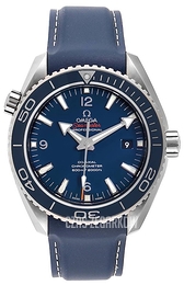Omega Seamaster Planet Ocean 600m Co-Axial 45.5mm Niebieski/Guma Ø45.5 mm 232.92.46.21.03.001