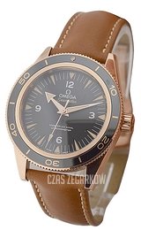 Omega Seamaster Diver 300m Master Co-Axial 41mm Czarny/Skóra Ø41 mm 233.62.41.21.01.002