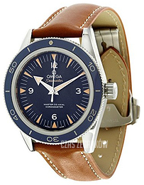 Omega Seamaster Diver 300m Master Co-Axial 41mm Niebieski/Skóra Ø41 mm 233.92.41.21.03.001