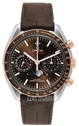 Omega Speedmaster Moonwatch Brązowy/Skóra Ø44.25 mm 304.23.44.52.13.001