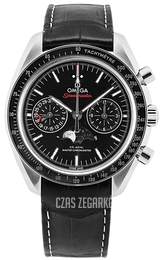 Omega Speedmaster Moonwatch Czarny/Skóra Ø44.25 mm 304.33.44.52.01.001