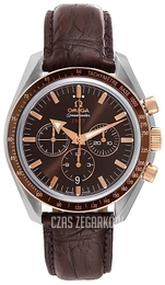 Omega Speedmaster Broad Arrow Brązowy/Skóra Ø42 mm 321.93.42.50.13.001