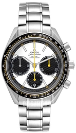 Omega Speedmaster Racing Co-Axial Chronograph 40mm Biały/Stal Ø40 mm 326.30.40.50.04.001