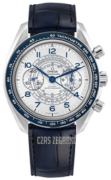 Omega Speedmaster Chronoscope Srebrny/Skóra Ø43 mm 329.33.43.51.02.001