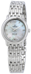 Omega De Ville Prestige Biały/Stal Ø24.4 mm 424.10.24.60.55.001