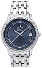 Omega De Ville Prestige Co-Axial 36.8mm Niebieski/Stal Ø36.8 mm 424.10.37.20.03.002
