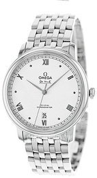 Omega De Ville Prestige Srebrny/Stal Ø39.5 mm 424.10.40.20.02.006