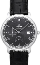 Omega De Ville Prestige Czarny/Skóra Ø39.5 mm 424.13.40.21.01.002