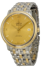 Omega De Ville Prestige Co-Axial 36.8mm Szampański/Stal Ø36.8 mm 424.20.37.20.58.001