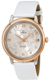 Omega De Ville Prestige Quartz 32.7mm Srebrny/Skóra Ø32.7 mm 424.22.33.60.52.001