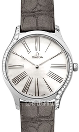 Omega De Ville Tresor Biały/Skóra Ø39 mm 428.18.39.60.05.001