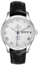 Omega De Ville Co-Axial Annual Calendar 41mm Srebrny/Skóra Ø41 mm 431.13.41.22.02.001