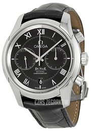 Omega De Ville Co-Axial Chronograph 42mm Czarny/Skóra Ø42 mm 431.13.42.51.01.001