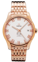 Omega De Ville Co-Axial 41mm Srebrny/18 karatowe różowe złoto Ø41 mm 431.50.41.21.52.001