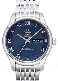 Omega De Ville Hour Vision Co-Axial Master Chronometer Annual Calendar 41mm Niebieski/Stal Ø41 mm 433.10.41.22.03.001