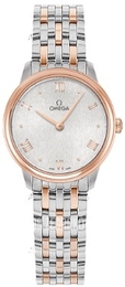 Omega De Ville Prestige Srebrny/18 karatowe różowe złoto Ø27.5 mm 434.20.28.60.02.001