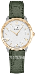 Omega De Ville Prestige Srebrny/Skóra Ø30 mm 434.23.30.60.52.002