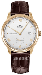 Omega De Ville Prestige Srebrny/Skóra Ø41 mm 434.53.41.20.02.001